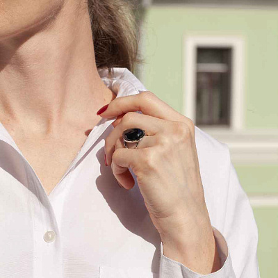 Кольцо Agata Preto Possebon K0953.4 20 S  Possebon  K0953.4 20 S 