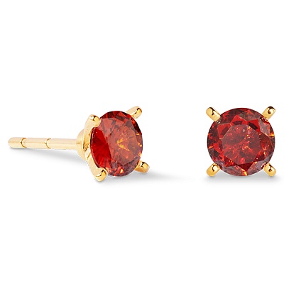 Серьги Red-Gold  Coeur de Lion  0207/21-0316 