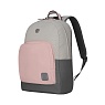 Рюкзак WENGER NEXT Crango 16", серый/розовый, переработанный ПЭТ/Полиэстер, 33х22х46 см, 27 л. Арт.: 611982
