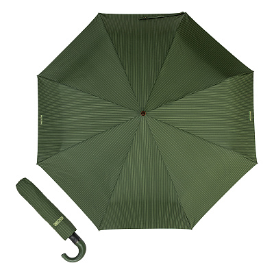 Зонт складной Moschino 8509-ToplessM Pinstripes Green  Moschino  product-3448 