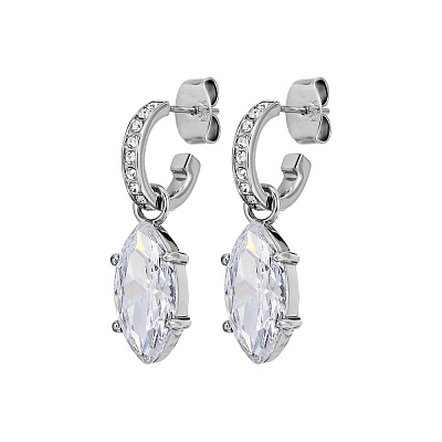 Серьги JUNIPE SS CRYSTAL 470003 