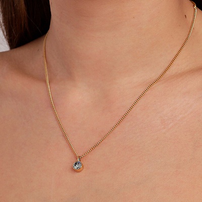 Колье JEMMA SG GREY  Dyrberg Kern  361050 BW/G 