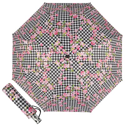 Зонт складной Baldinini 50-OC Flowers pepita product-2290 