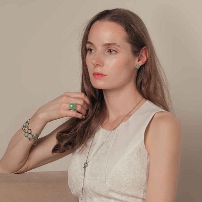 Колье Q.Verde  Possebon  B0476.17 S 