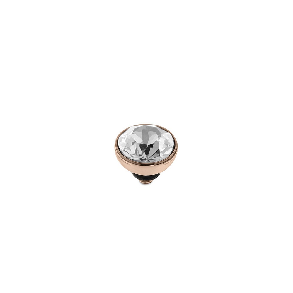 Qudo Шарм Bottone Crystal 8 мм Арт.: 680102 BW/RG