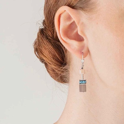 Серьги Aqua-Beige  Coeur de Lion  4505/20-2010 