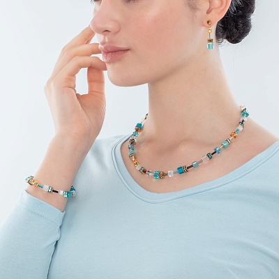 Колье Turquoise-Gold  Coeur de Lion  2838/10-0616 