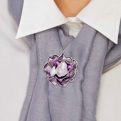 Брошь Цветок  Shadore  XZ1154.11 V/S 