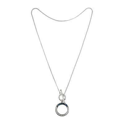 Колье BBL+CRY B2110NM-N01.23.1 BL/S 