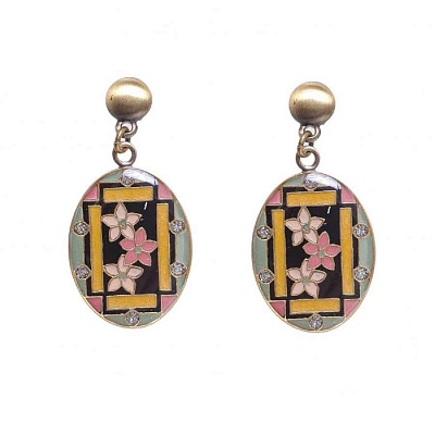 Серьги Незабудки  Clara Bijoux  A75779 BR 