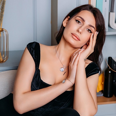 Колье MOP  Fiore Luna  B2103NM-N06.2 BW/S 