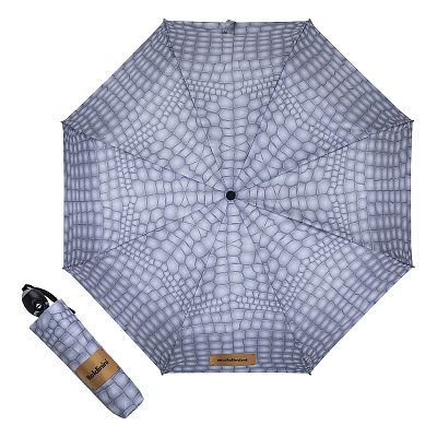 Зонт складной Baldinini 48-OC Snake Gray product-3641 