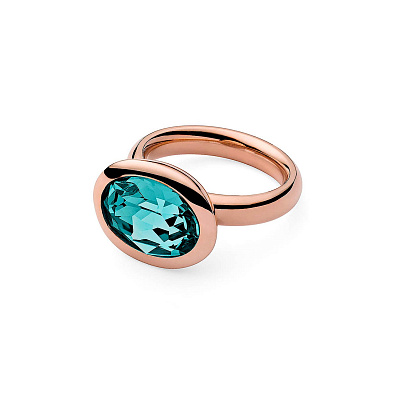 Кольцо Tivola Light Turquoise 16.5 мм Qudo *631783/16.5 BL/RG *631783/16.5 BL/RG 