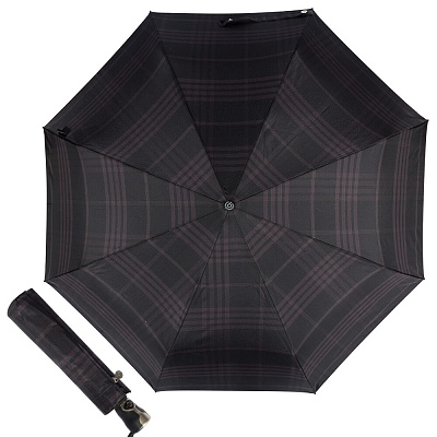 Зонт складной Bugatti 74662001-OC Gran Turismo Check Black product-1997 