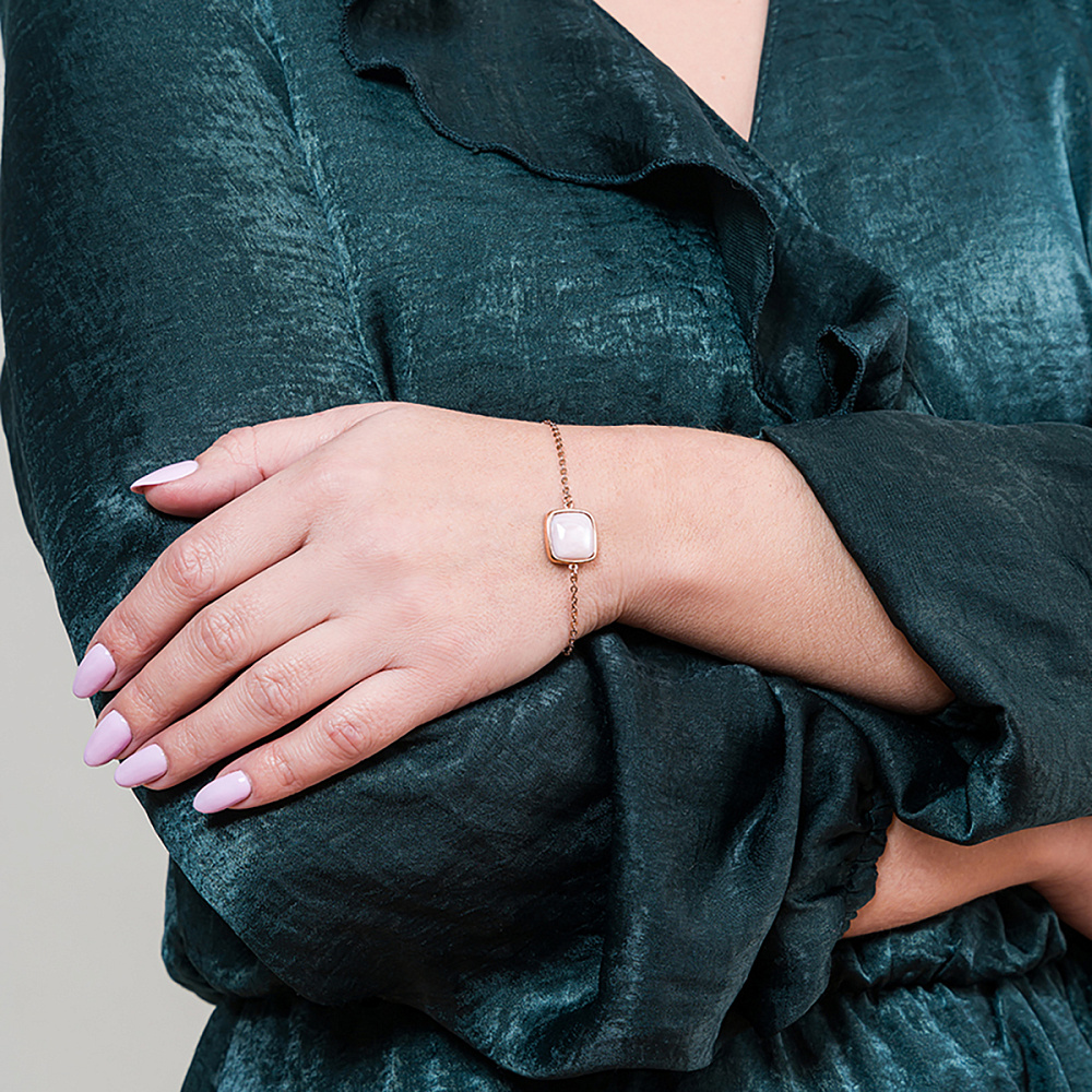 Fiore Luna Браслет Куб SHELL ROSE Fiore Luna *CB02914-3 R/RG Арт.: *CB02914-3 R/RG