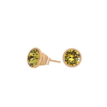 Fiore Luna Пусеты Light Topaz Fiore Luna SWE298 LT RG Арт.: SWE298 LT RG