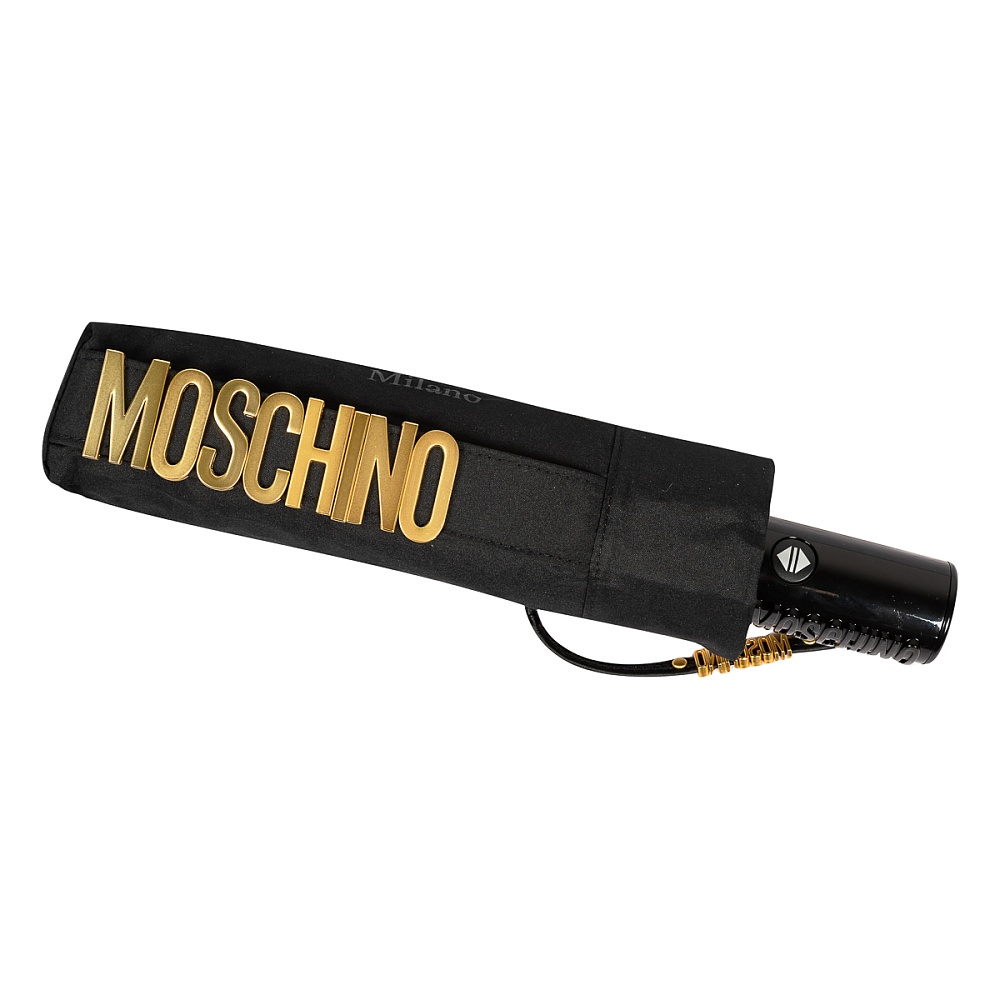 Moschino Зонт складной New Metal Logo Black Box logo Арт.: product-3287
