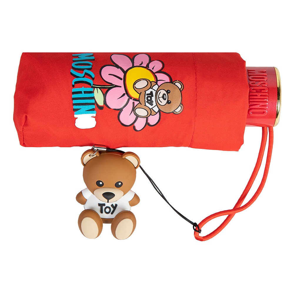 Moschino Зонт складной Flower bear Red Арт.: product-3437