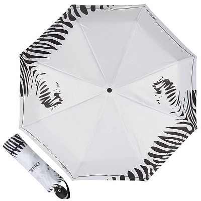 Зонт складной Ferre 6009-OC Zebra white  Ferre Milano  product-2287 