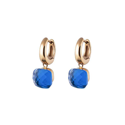 Серьги Firenze sapphire Qudo 300299 BL/RG 300299 BL/RG 