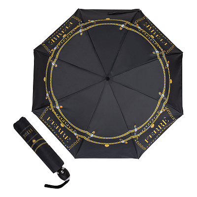 Зонт складной Ferre 6002-OC Pin Black product-3848 