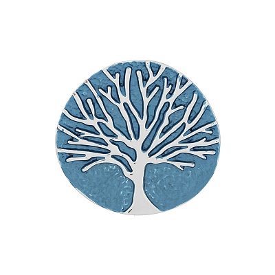 Брошь Дерево XZ1226-1.21 BL/S 