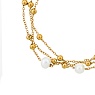 Браслет PERLE Арт.: CB03169-1 BW/G