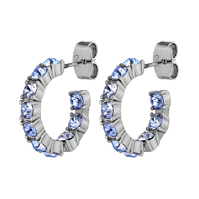 Серьги RAQUEL SS LIGHT SAPPHIRE 460065 