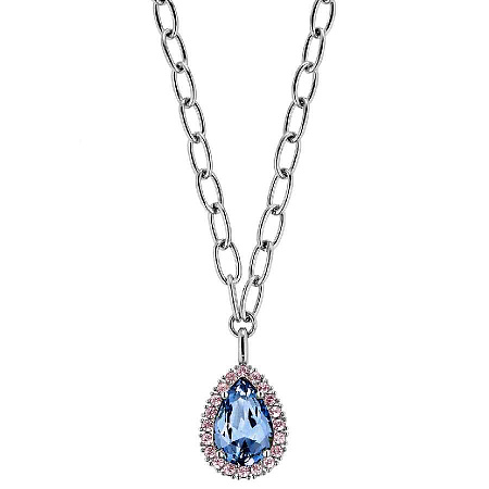 Dyrberg Kern Колье METTA SS LIGHT BLUE/ROSE Dyrberg Kern *440103 Арт.: *440103