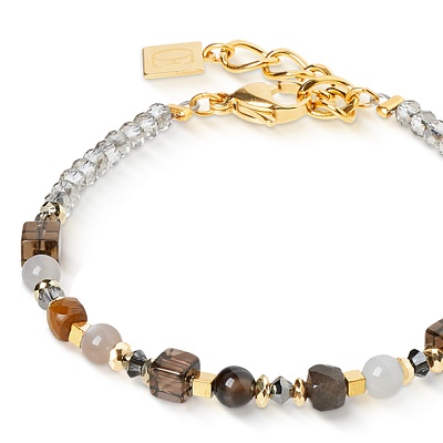 Браслет Brown-Grey  Coeur de Lion  4347/30-1112 