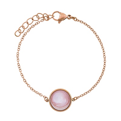Браслет Сфера SHELL ROSE CB02913-3 R/RG 