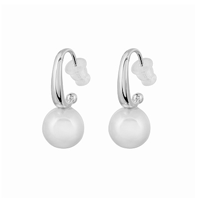 Серьги WHITE PEARL ABE29654-02 S 