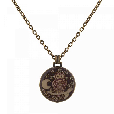 Колье Сова  Clara Bijoux  B26119-19 V 