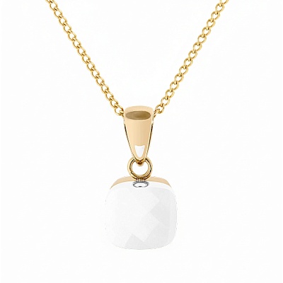 Колье FIRENZE (G) White  Qudo  107001/48-5420 