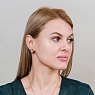 Серьги Пирамида SHELL WHITE Арт.: AE02788-7 BW/G