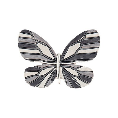 Брошь Бабочка  Shadore  XZ0012.3 BW/S 