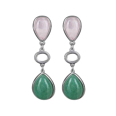 Серьги Q. Rose, Q. Verde A0585.7.17 S 