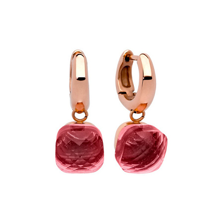 Qudo Серьги Firenze padparadscha Qudo 300098 R/RG Арт.: 300098 R/RG