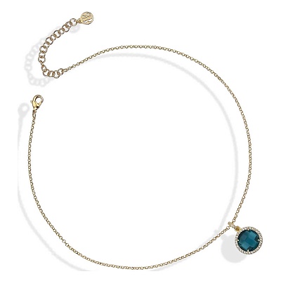 Колье XGR651D BL/G 