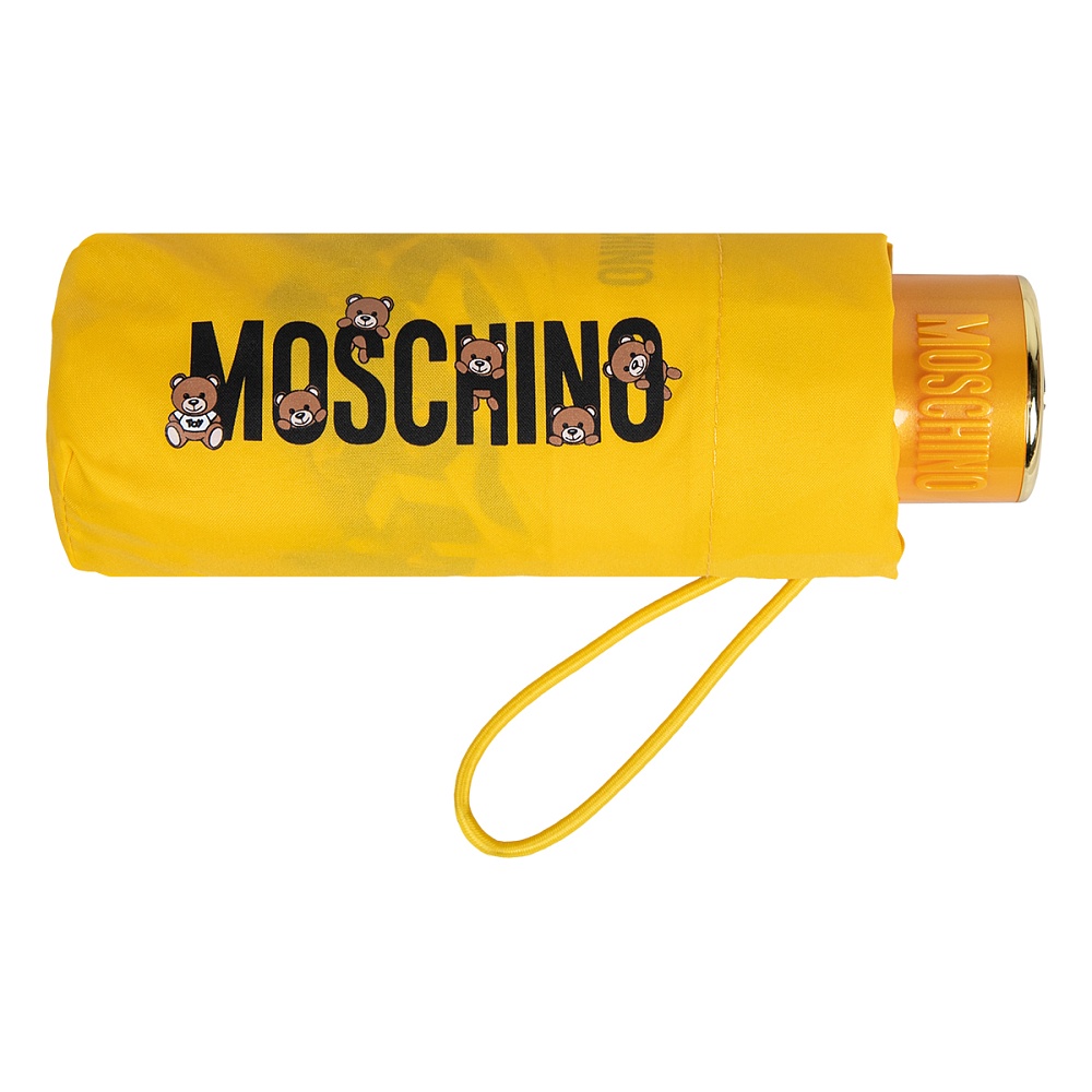 Moschino Зонт складной Moschino 8432-superminiU Bear in the tube Yellow Арт.: product-3424