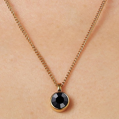 Колье  ETTE SG BLACK  Dyrberg Kern  350657 