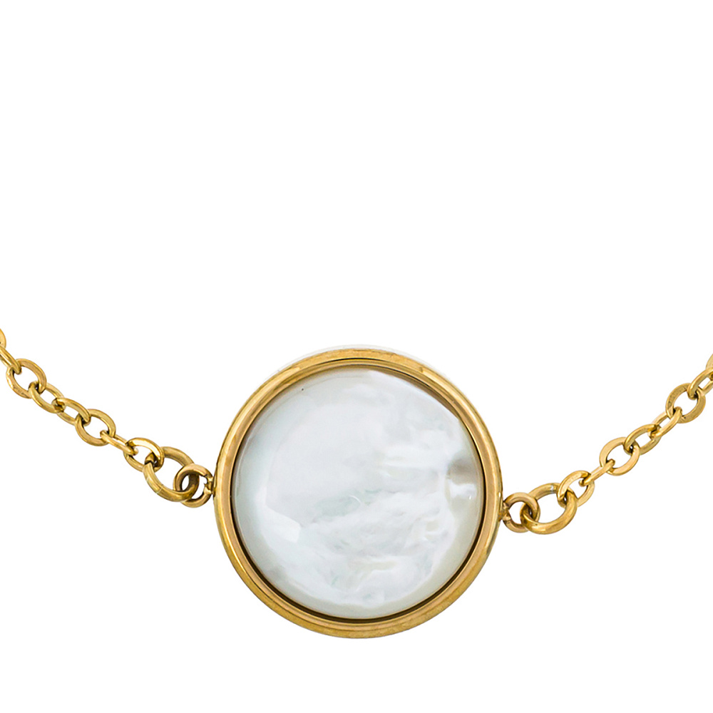 Fiore Luna Браслет Сфера SHELL WHITE Fiore Luna *CB02913-2 BW/G Арт.: *CB02913-2 BW/G