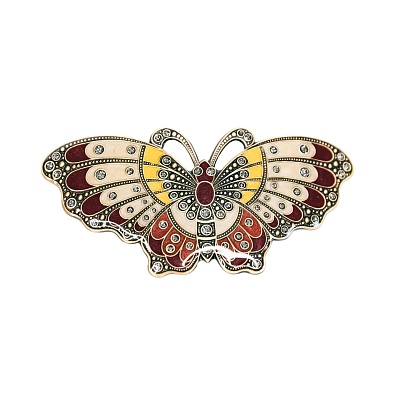 Заколка для волос Бабочка G29051-51 BR/G 