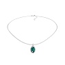 Колье TIVOLA UNICA big (S/P) Emerald 3cm Арт.: 420548