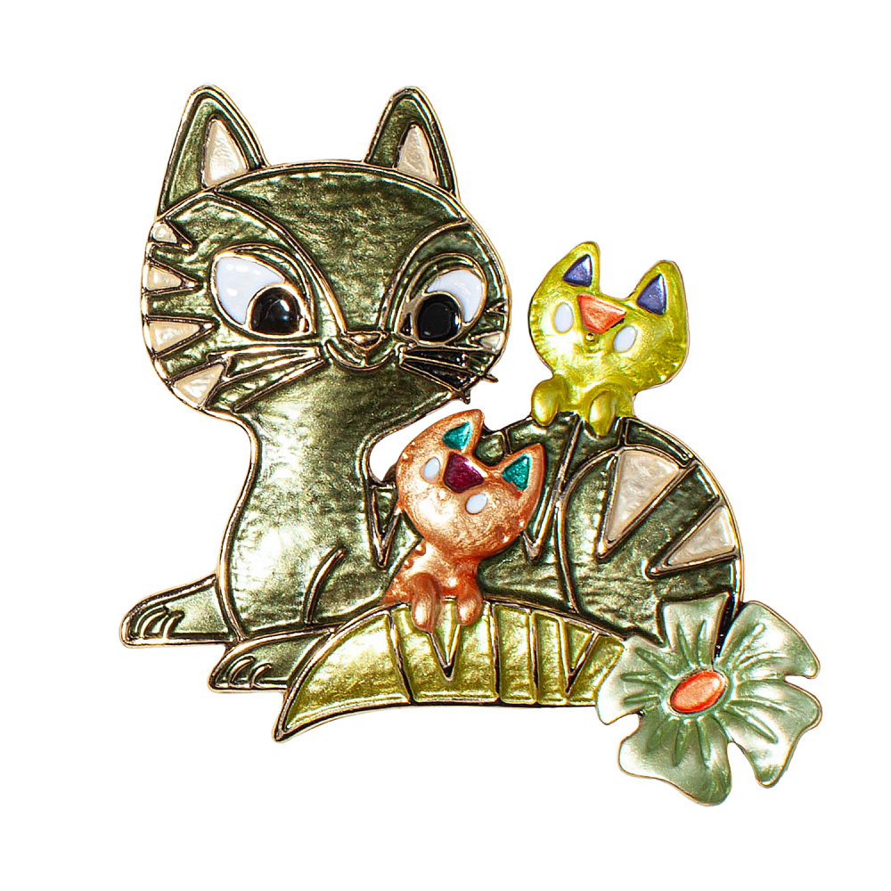 Shadore Брошь Семейка Арт.: XZ1453.19 G/G