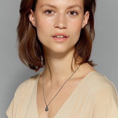 Колье ETTE SS GREY  Dyrberg Kern  350843 BW/S 