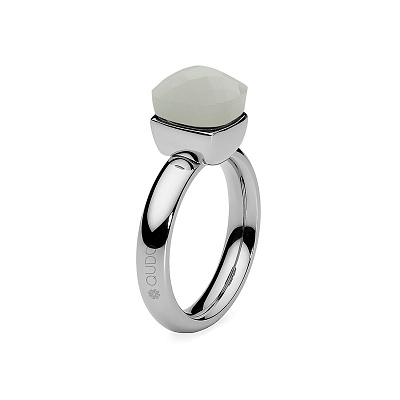 Кольцо Firenze Light Grey Opal 16 мм Qudo *610319 BW/S  Qudo  *610319 BW/S 