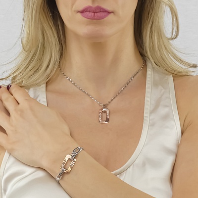 *Браслет  Boccadamo  *XBR935RS BW/S/RG 