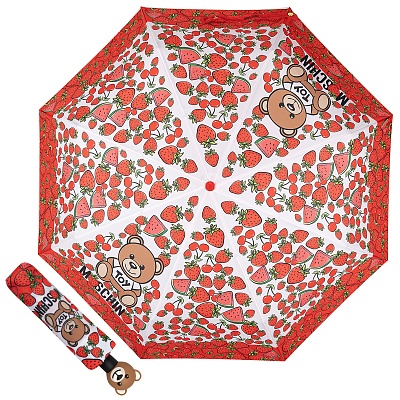 Зонт складной Moschino 8049-OCA Bear strawberries Multi  Moschino  product-3283 