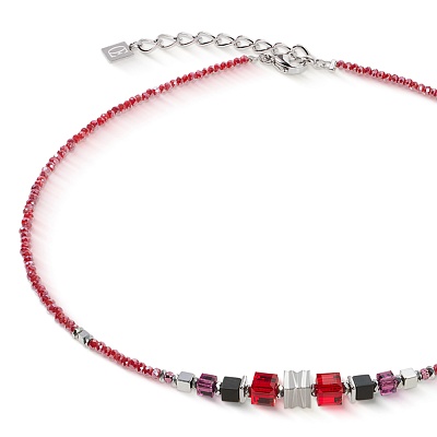 Колье Red-Silver  Coeur de Lion  3044/10-0317 